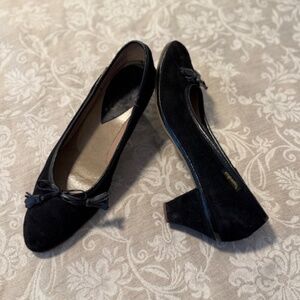 Capezio Black 2" heels 7 1/2 M